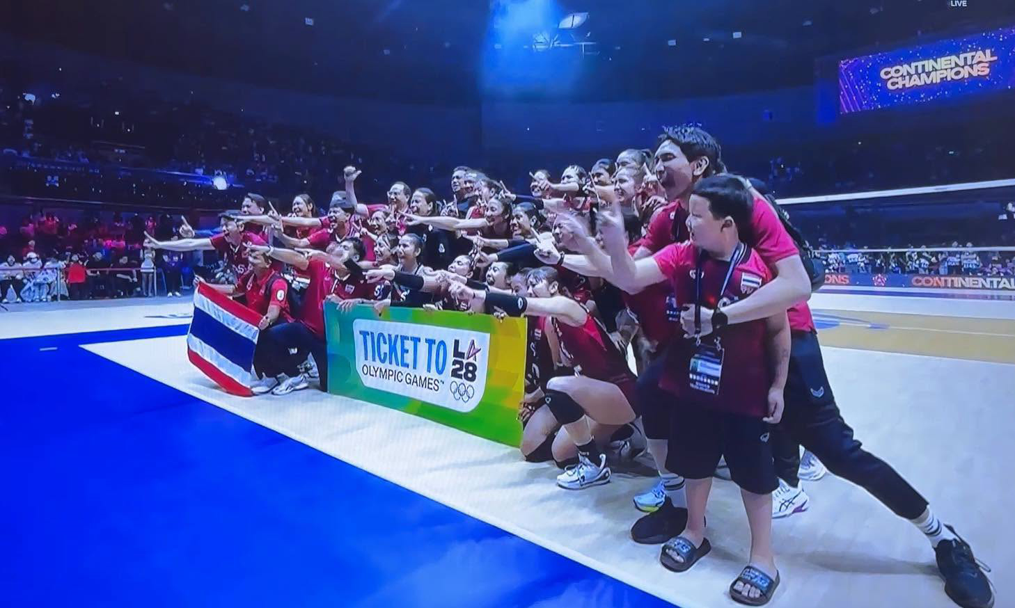 Bóng chuyền nữ Thái Lan vô địch châu Á, đoạt vé dự Olympic

